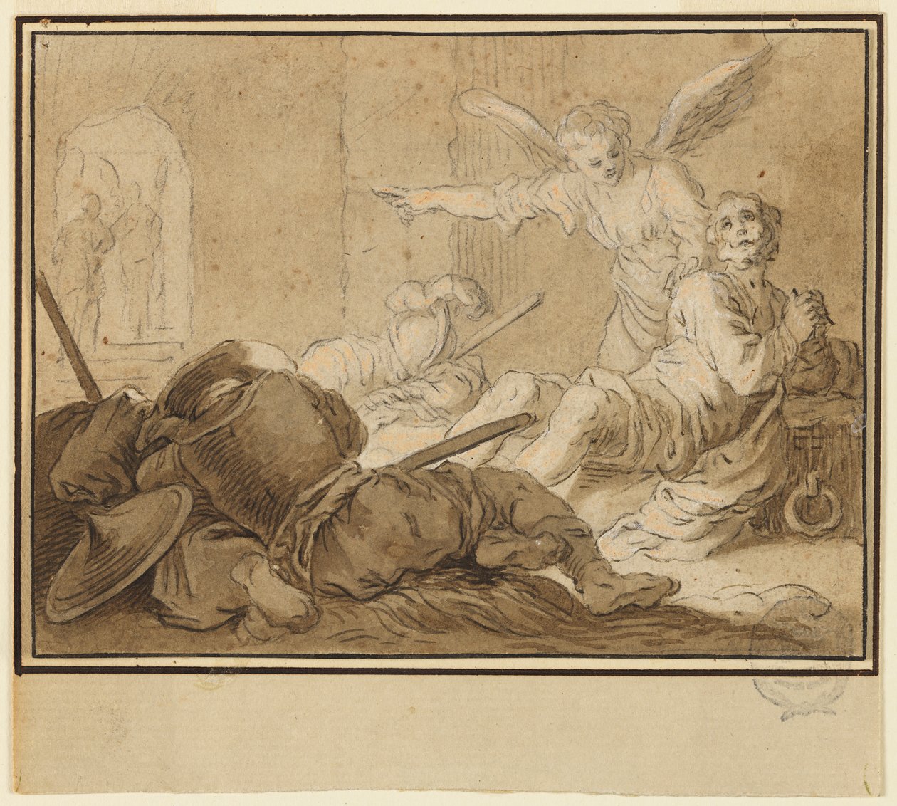 Befreiung des Heiligen Petrus von Abraham Bloemaert