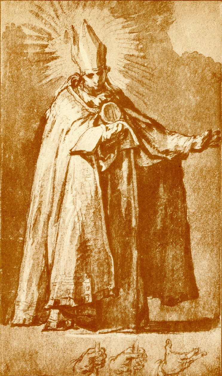 St. Augustinus von Abraham Bloemaert