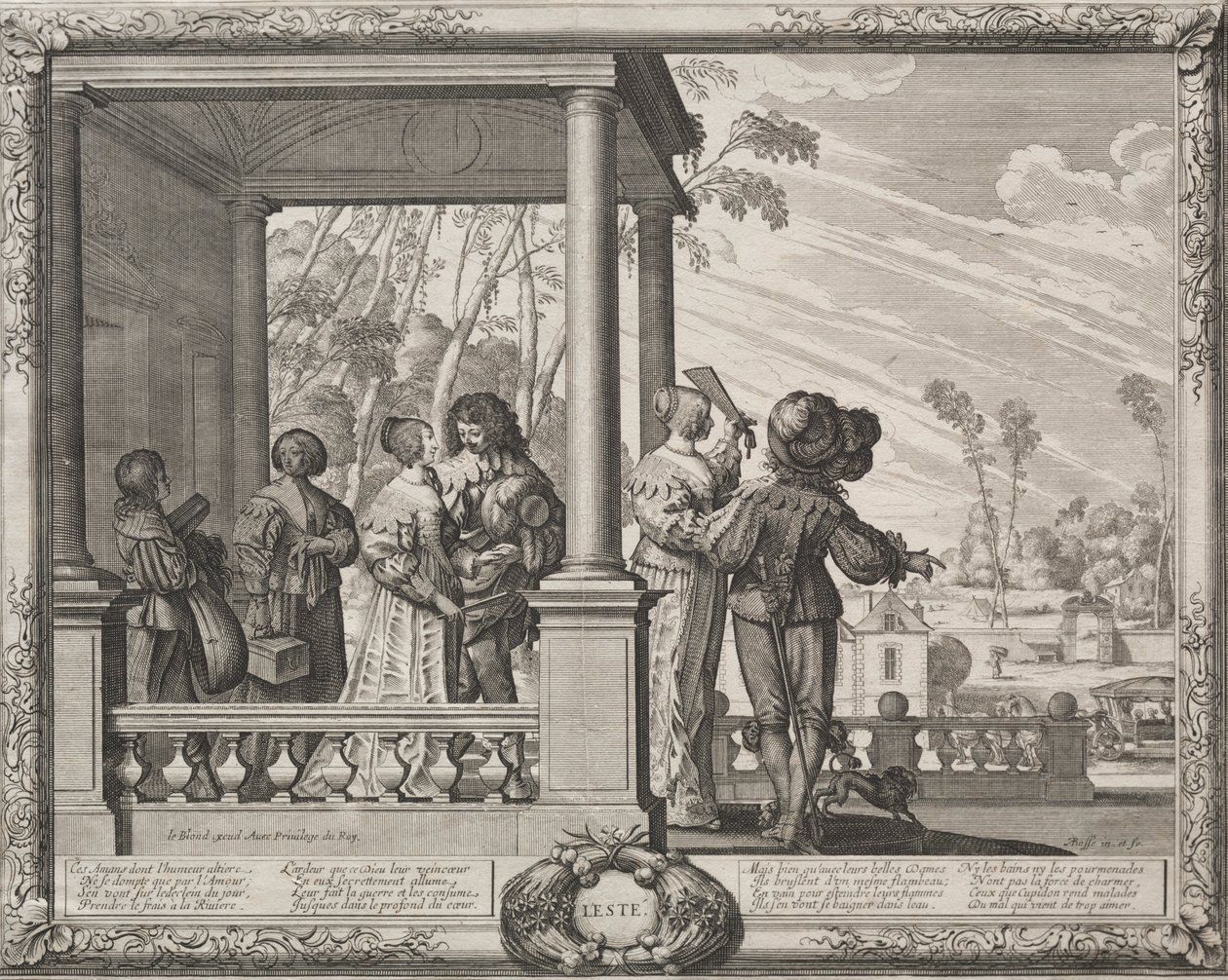 Die vier Jahreszeiten: Sommer, 1635 von Abraham Bosse