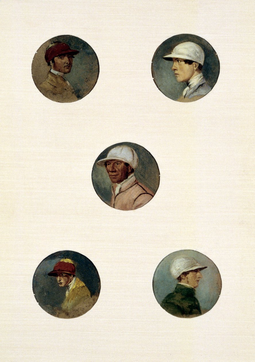 Studien von Jockeys von Abraham Cooper