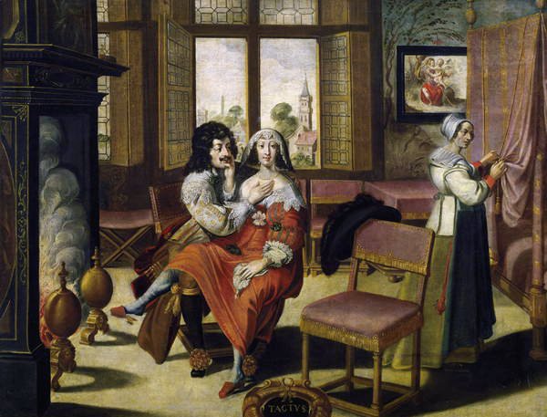 Die fünf Sinne - Tastsinn von Abraham Bosse