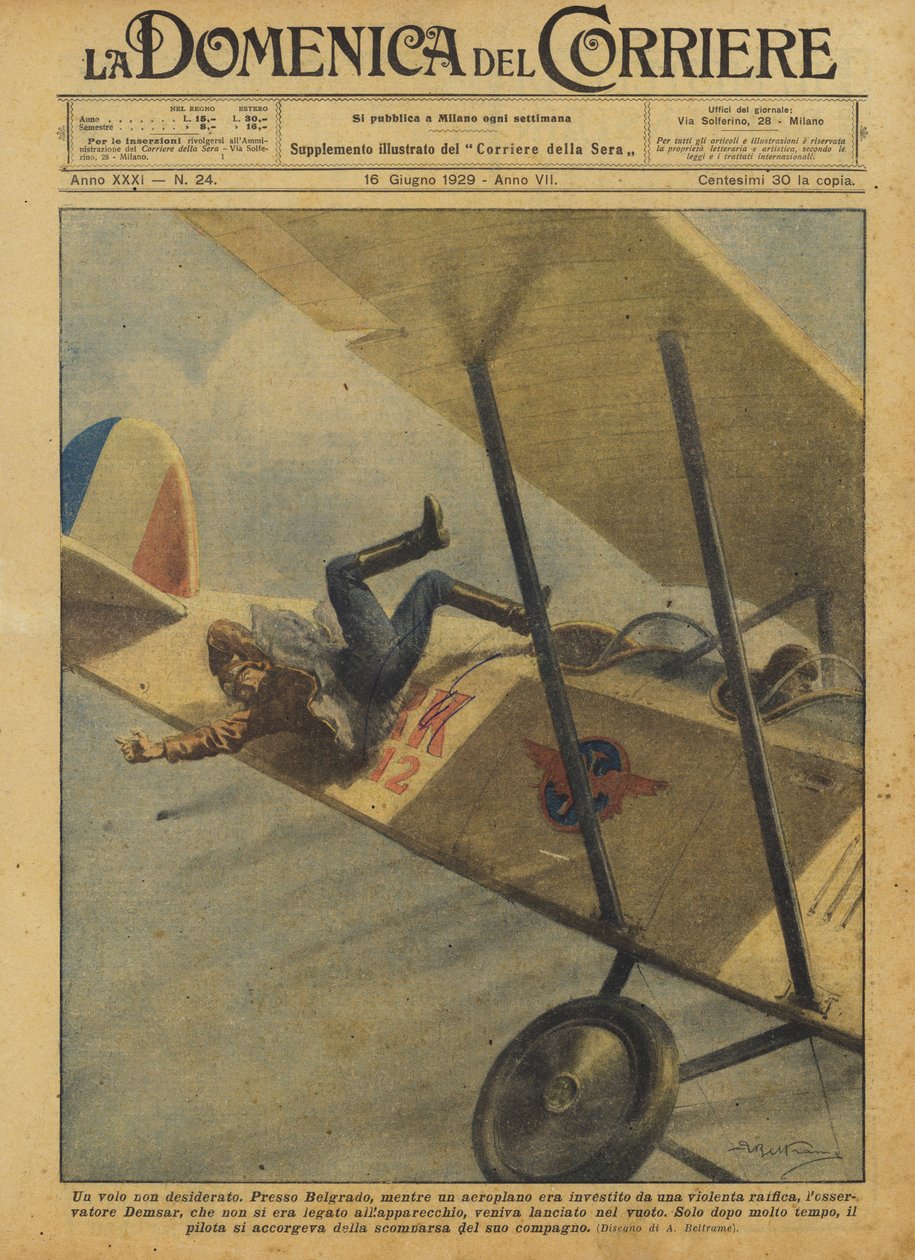 Ein unerwünschter Flug von Achille Beltrame