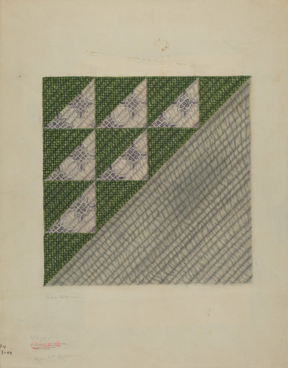 Quiltblock von Ada Barnes