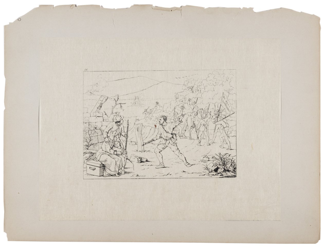 Bildung von Guerillabanden, ca. 1880-90 von Adalbert John Volck