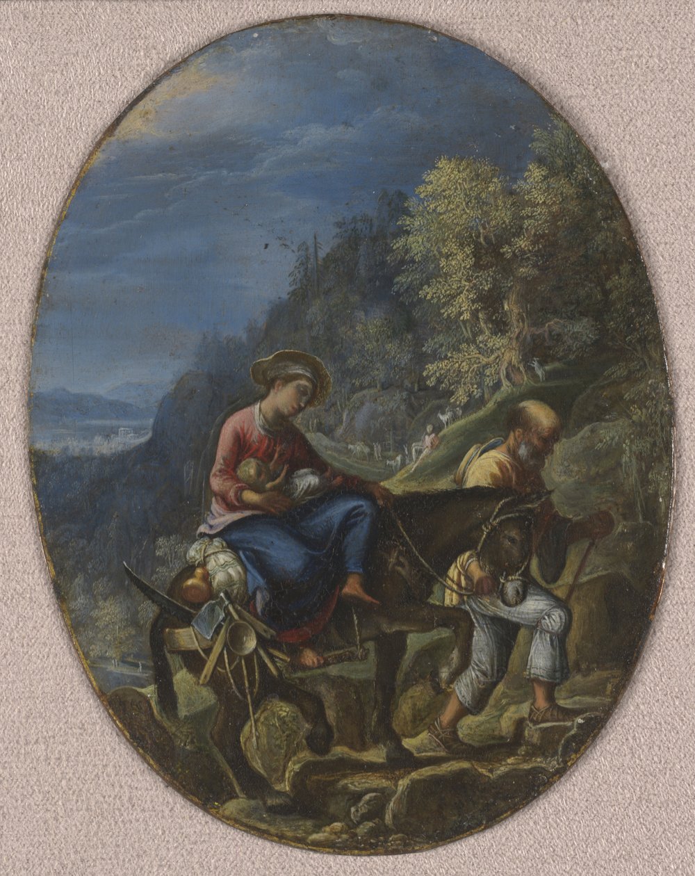 Die Flucht nach Ägypten von Adam Elsheimer