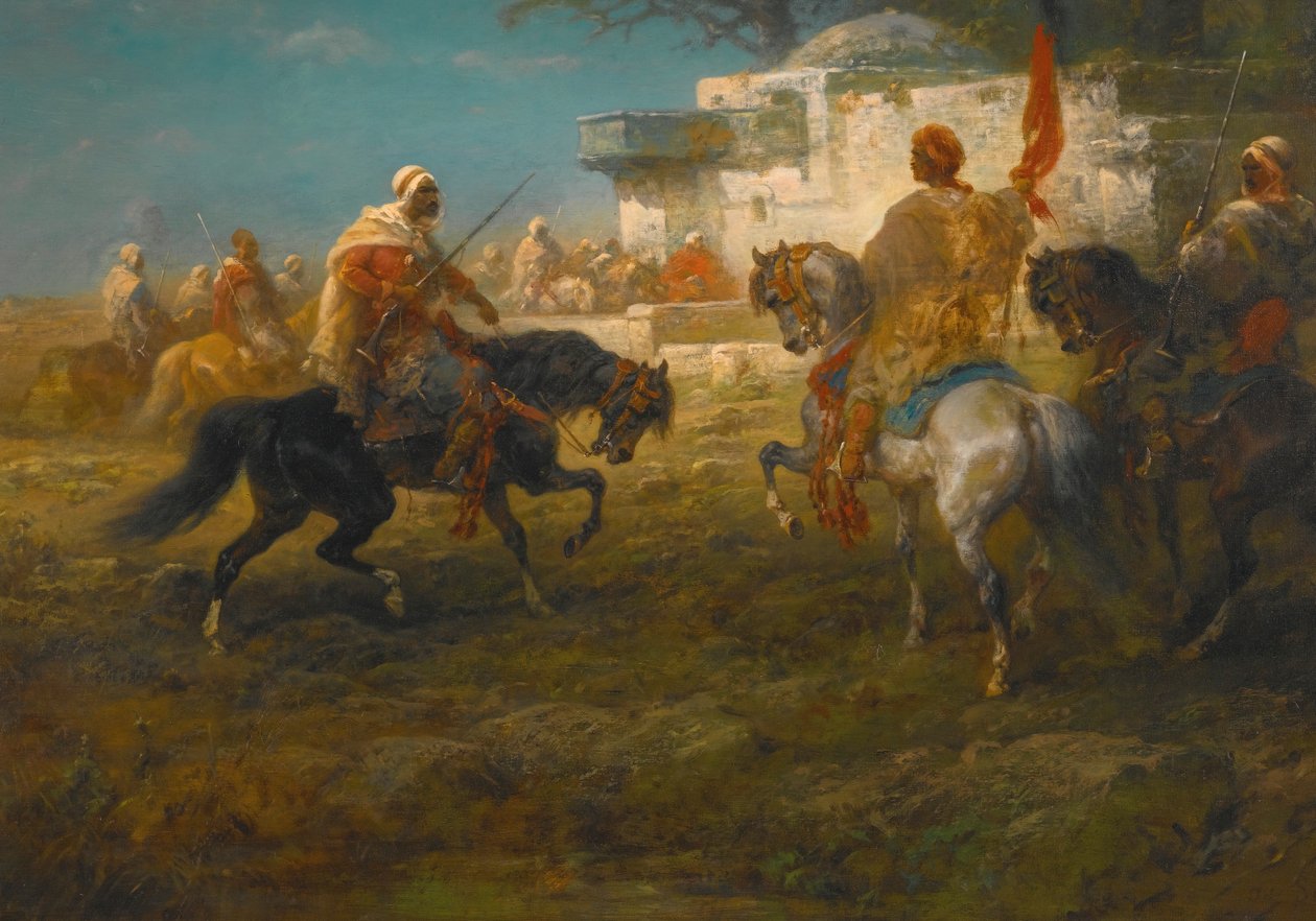 Der Fahnenträger von Adolf Schreyer