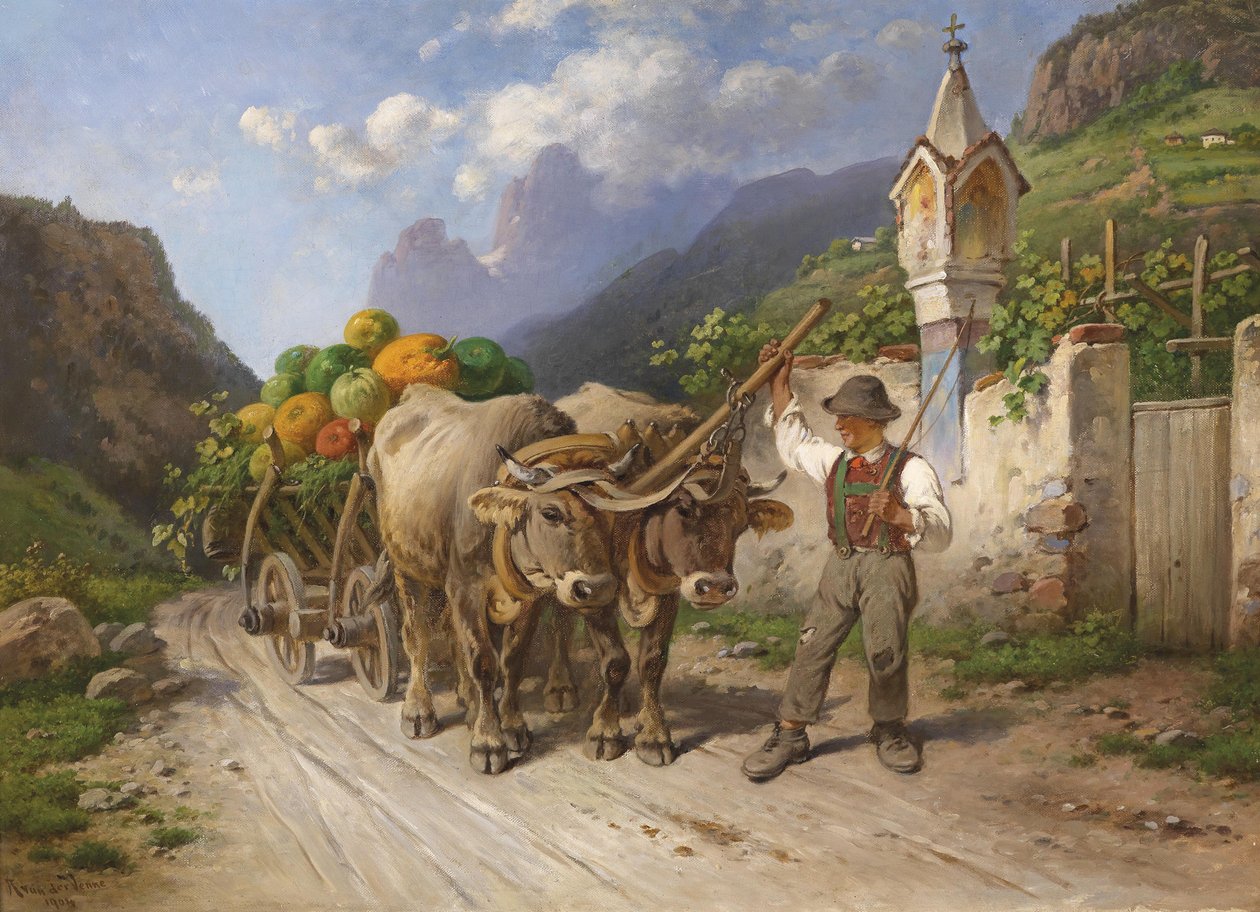 Reiche Ernte von Adolf van der Venne