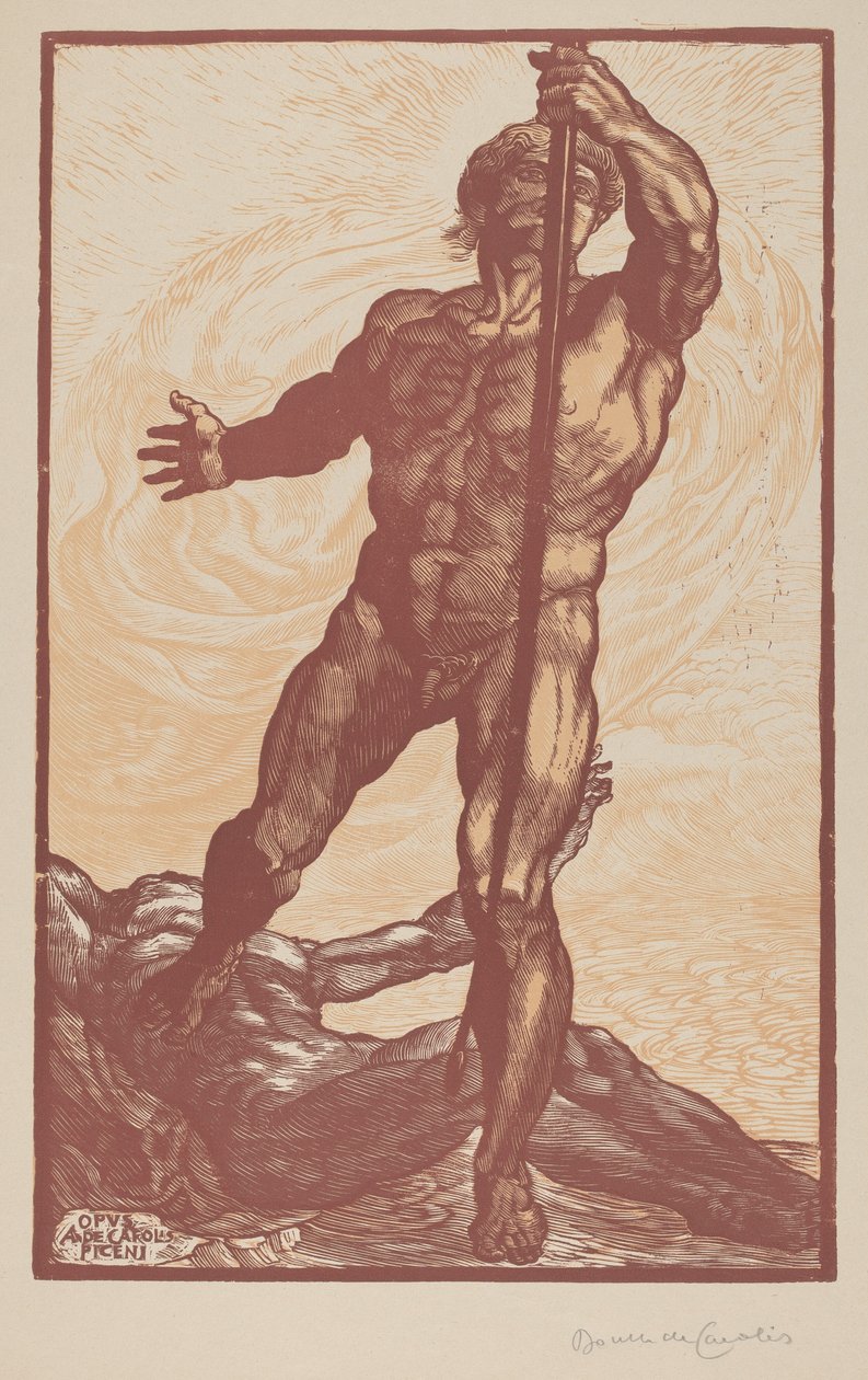 Der Bogenschütze von Adolfo de Carolis