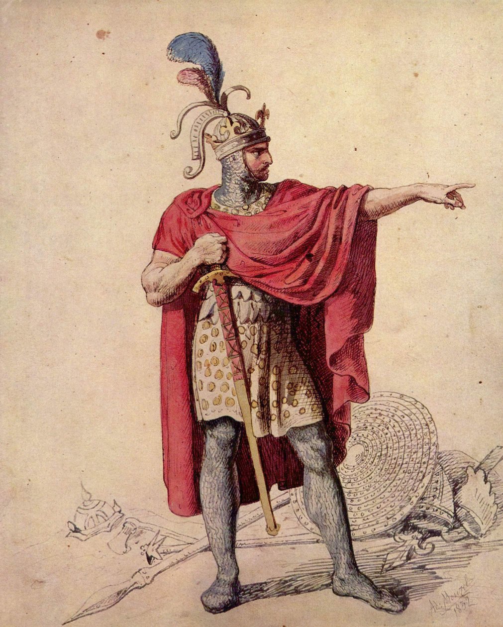 Alfred der Große von Adolph Menzel