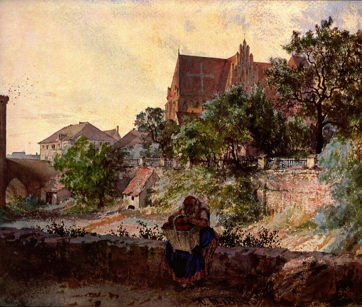 Kirche St. Peter und Paul, Strzegom von Adolph Menzel