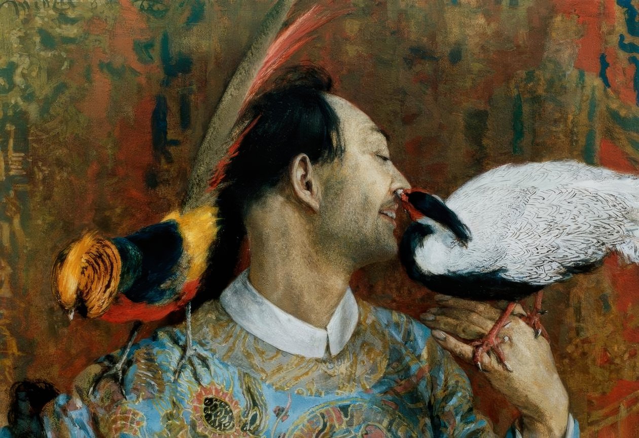 Chinesischer Komfort von Adolph Menzel