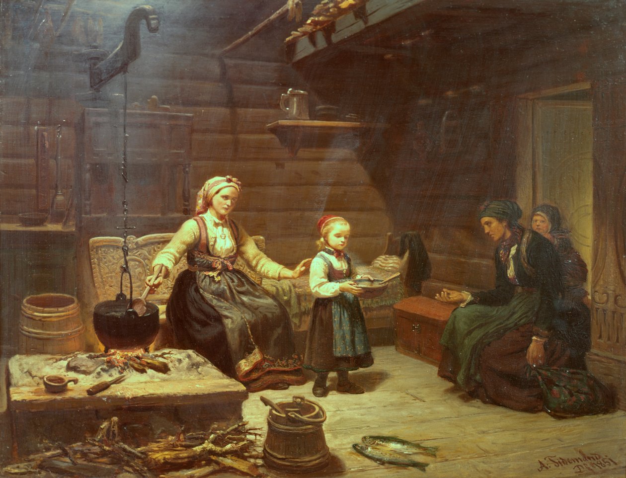 Der Bettler von Adolph Tidemand