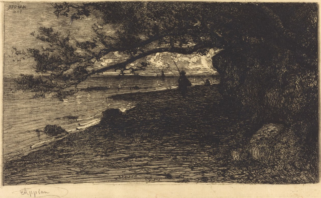 In Villefranche-sur-Mer von Adolphe Appian
