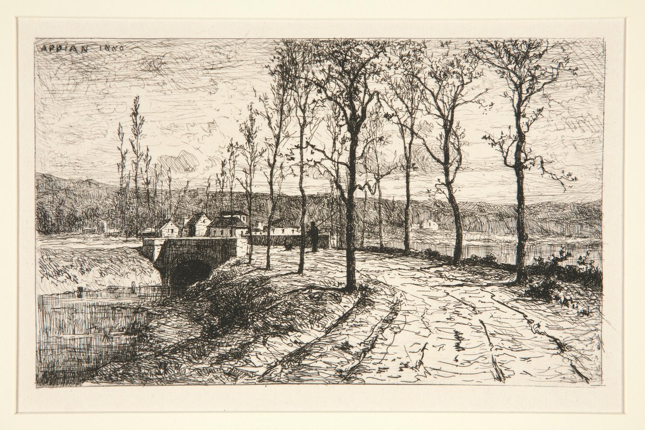 Dorfeingang von Adolphe Appian