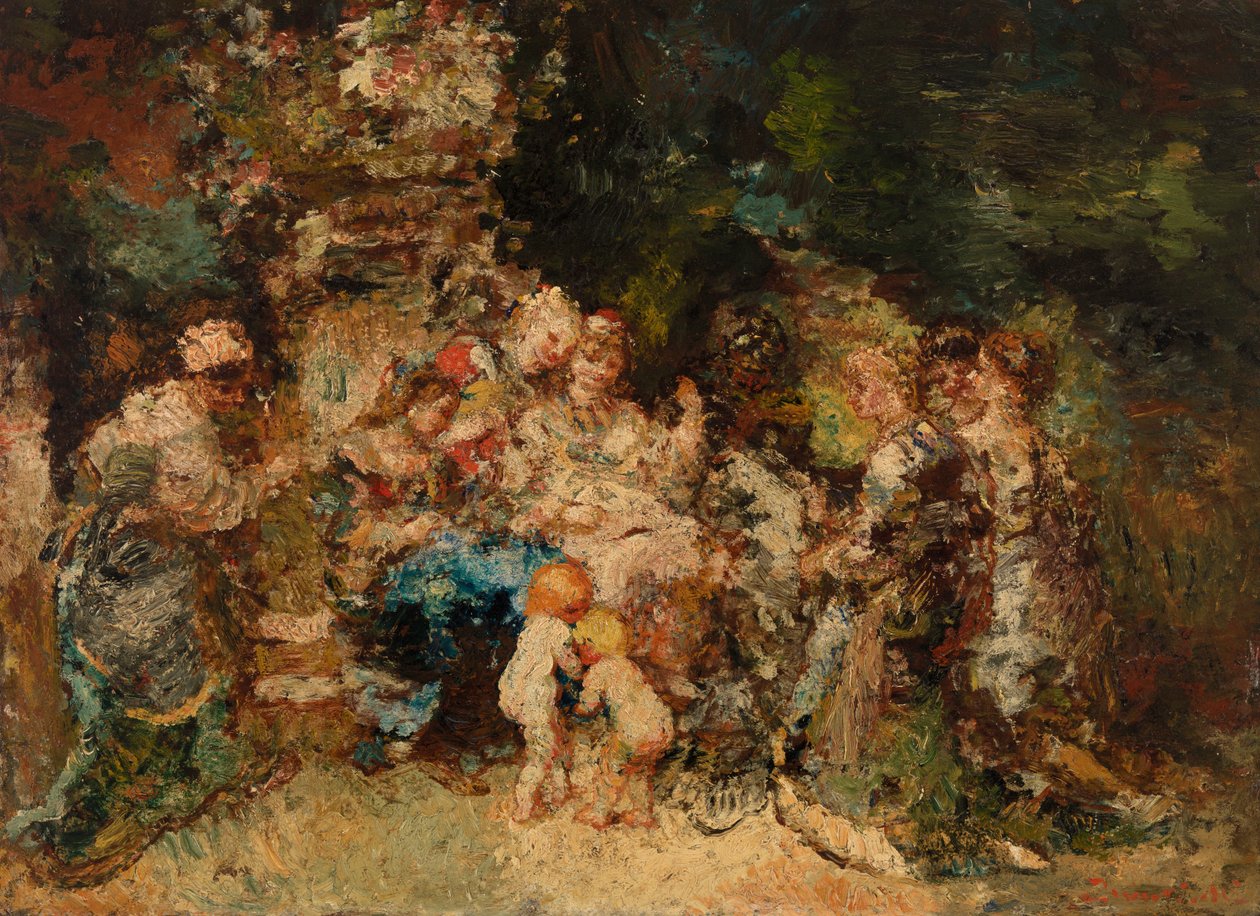 Hommage von Adolphe Joseph Thomas Monticelli
