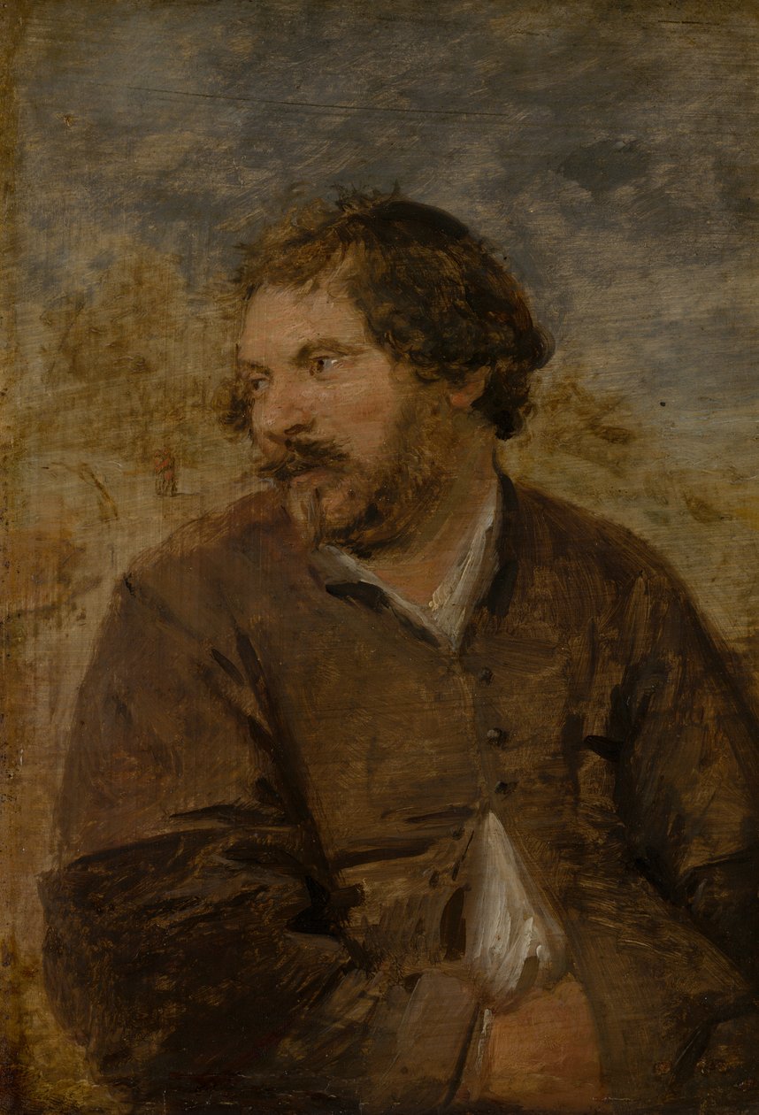 Dicker Mann oder Luxuria von Adriaen Brouwer