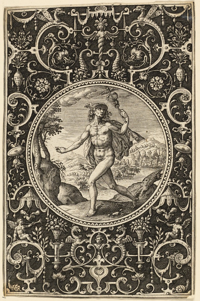 Merkur von Adriaen Collaert