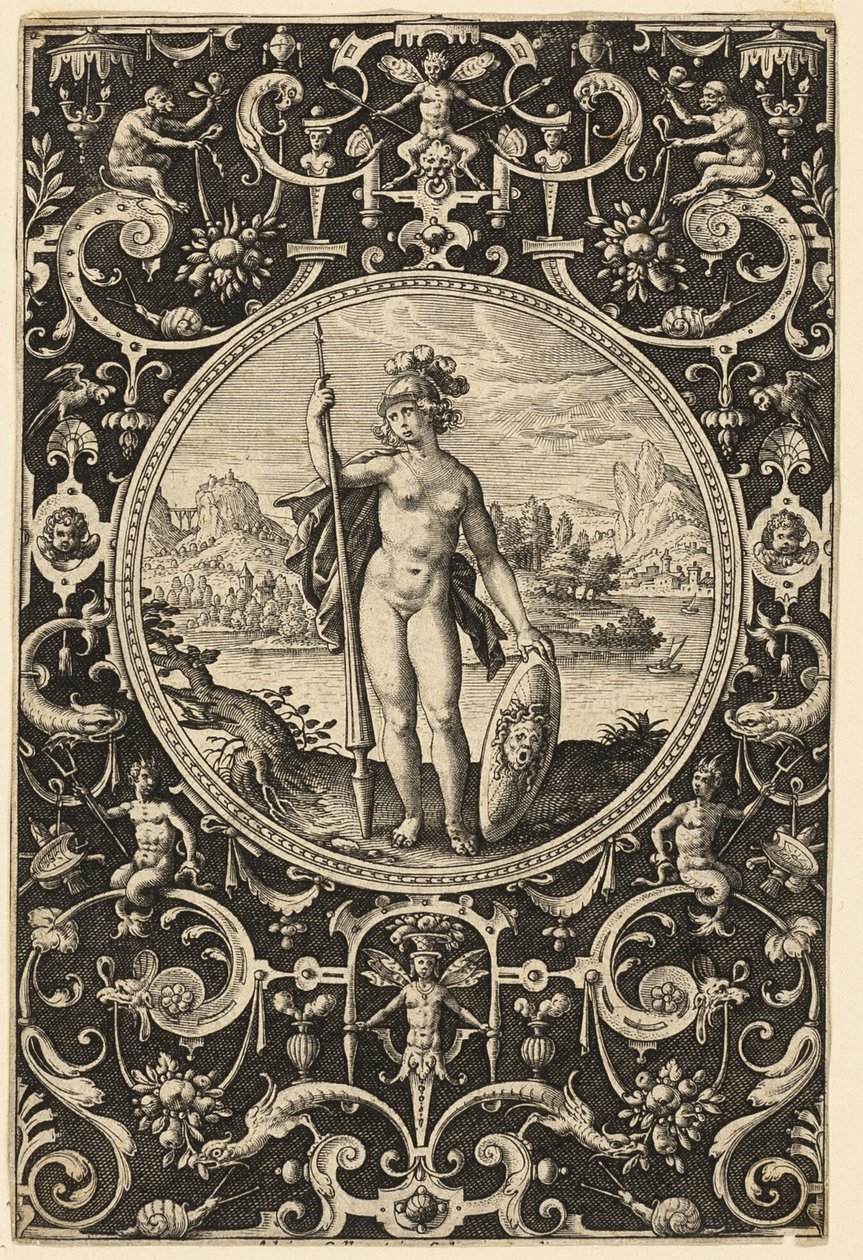 Minerva von Adriaen Collaert