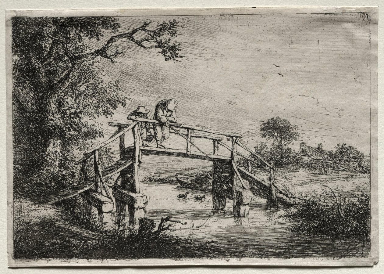 Die Angler von Adriaen Jansz. van Ostade
