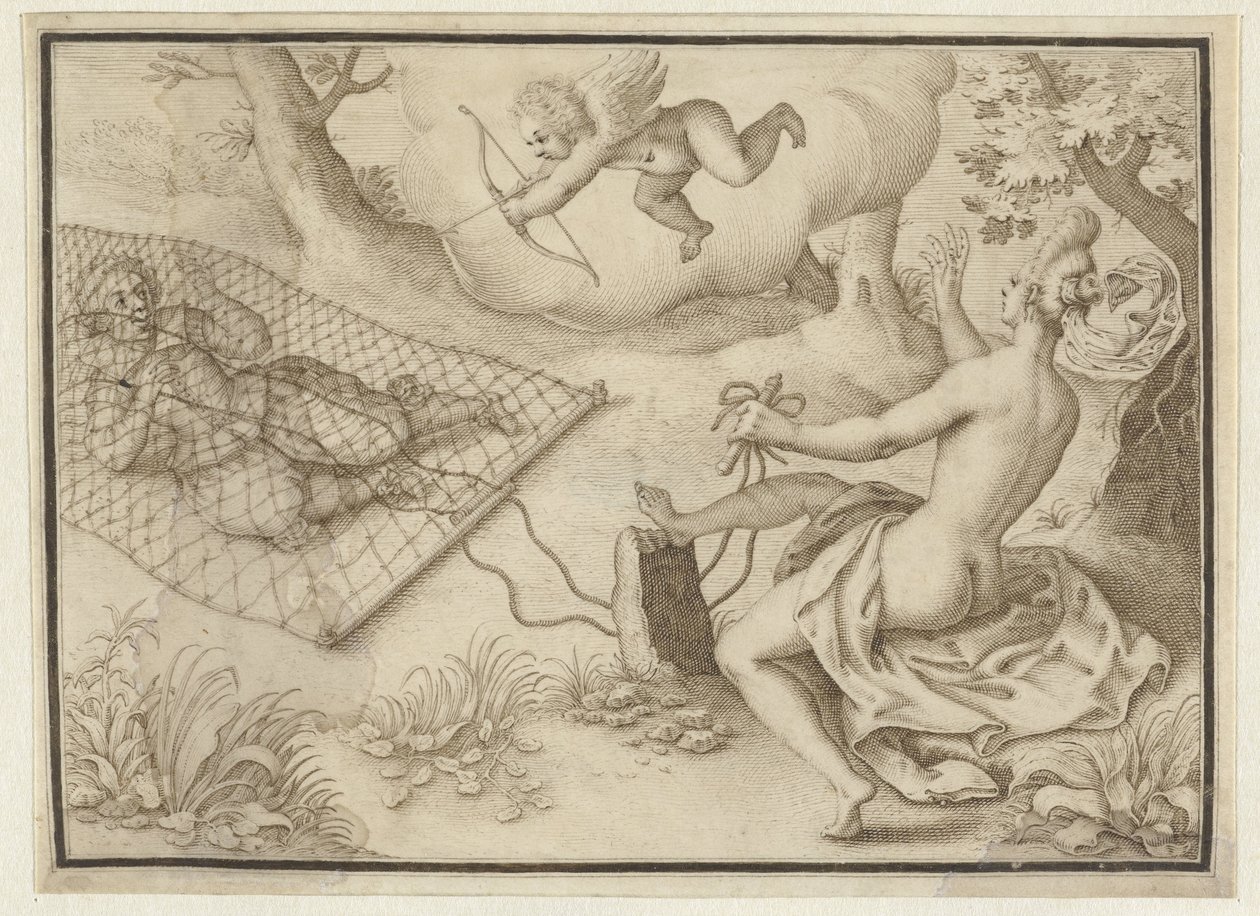 Das Schleppnetz von Adriaen Matham (possibly)
