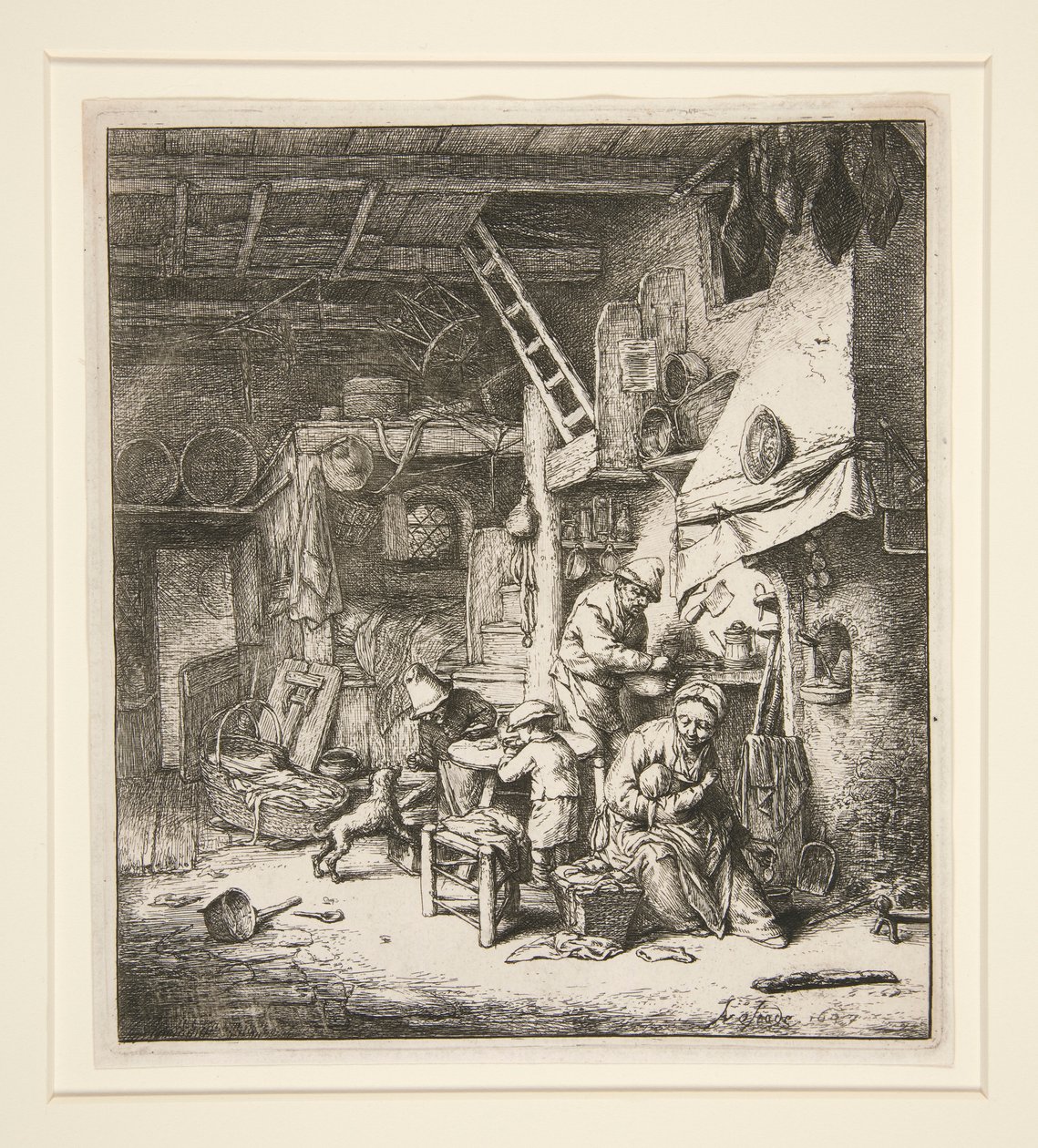 Die Familie von Adriaen van Ostade