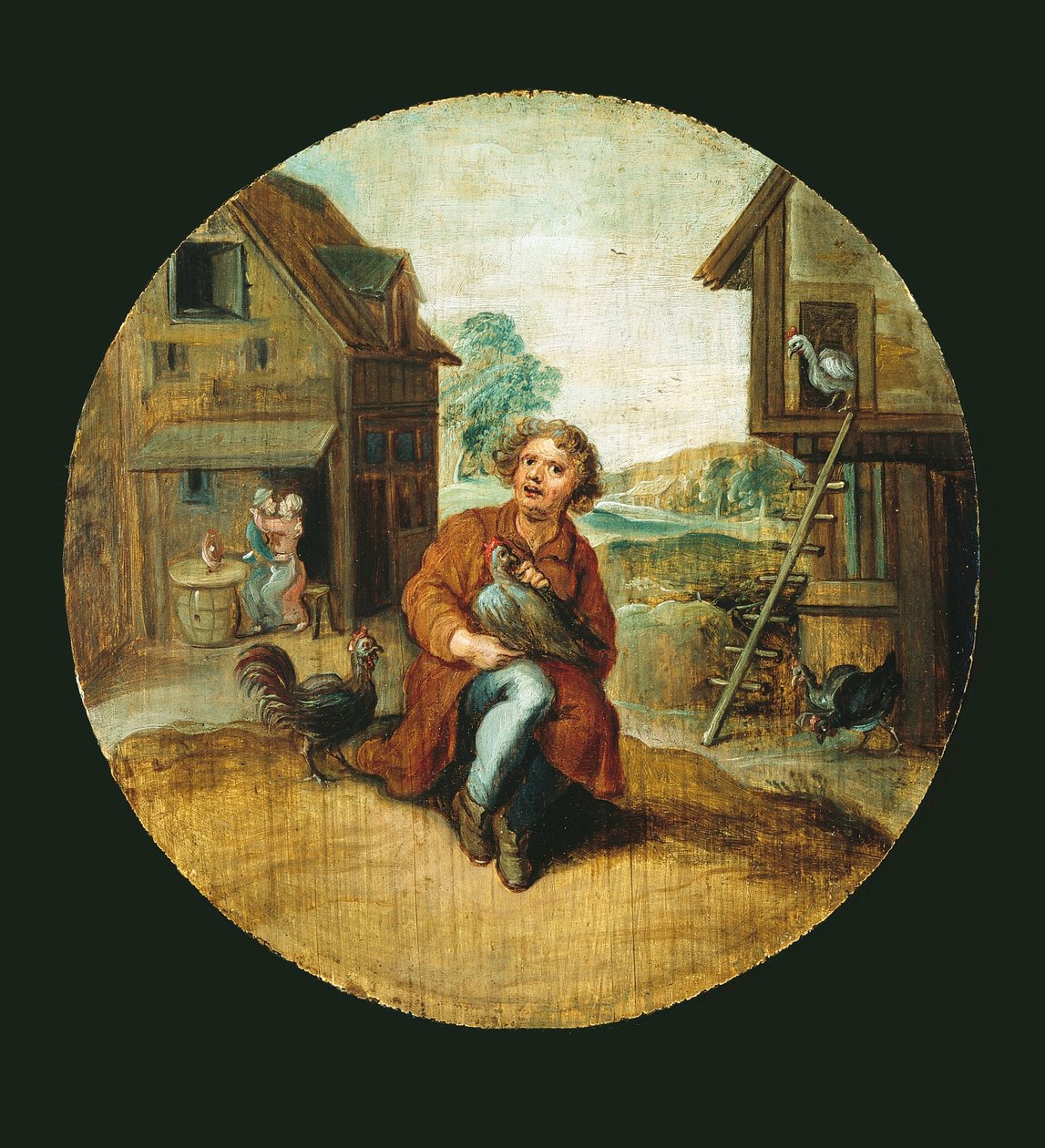 Im Bauernhof von Adriaen van de Venne