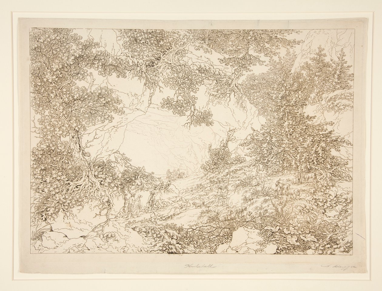 Landschaft von Adrian Zingg