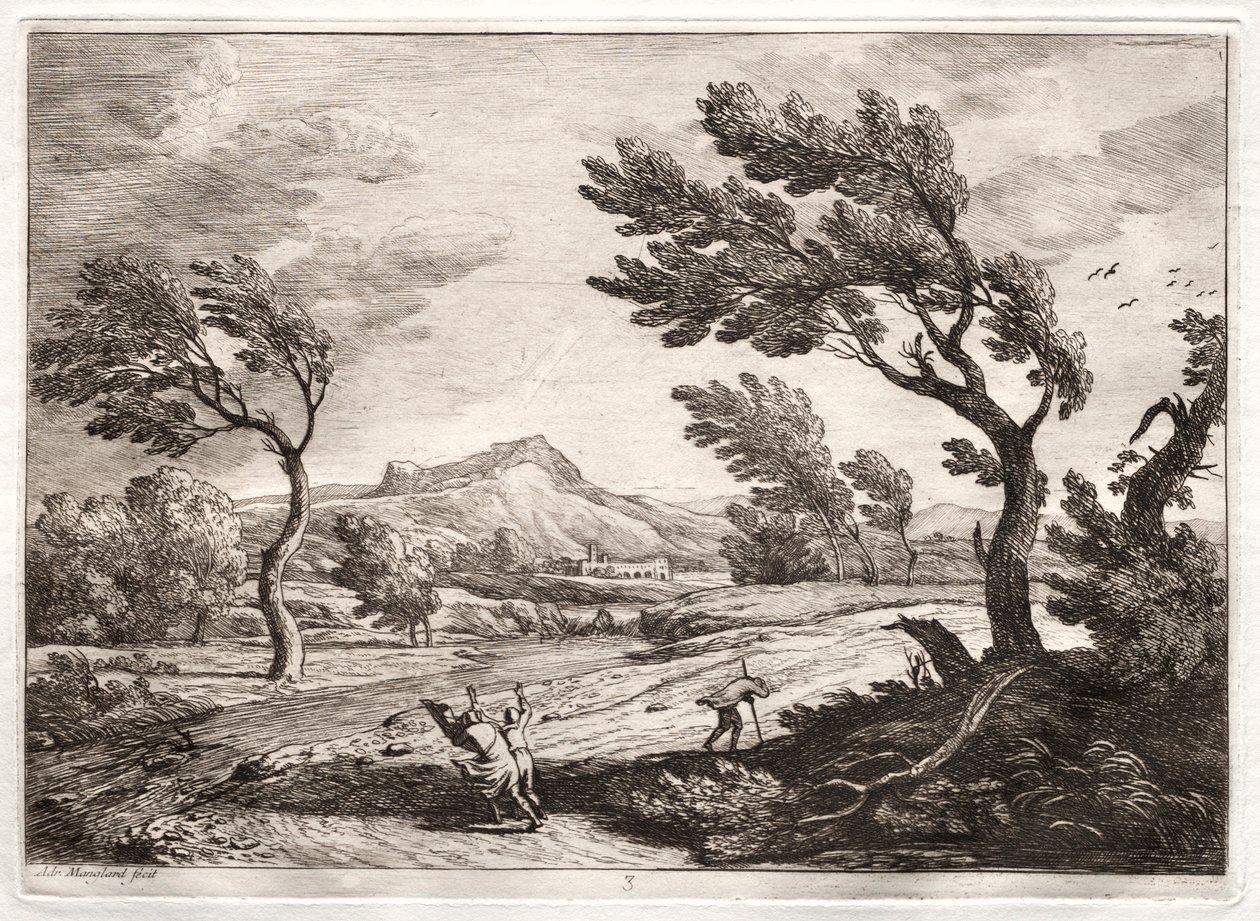 Landschaft von Adrien Manglard