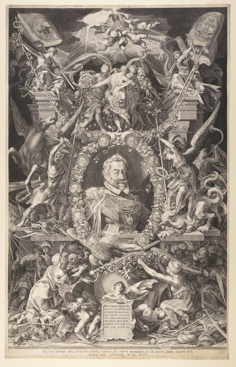 Kaiser Matthias von Aegidius Sadeler II