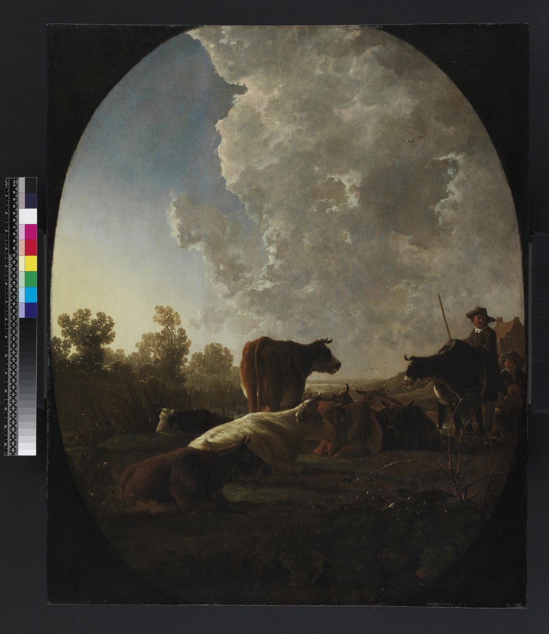 Sonnenuntergang nach Regen, ca. 1648-52 von Aelbert Cuyp