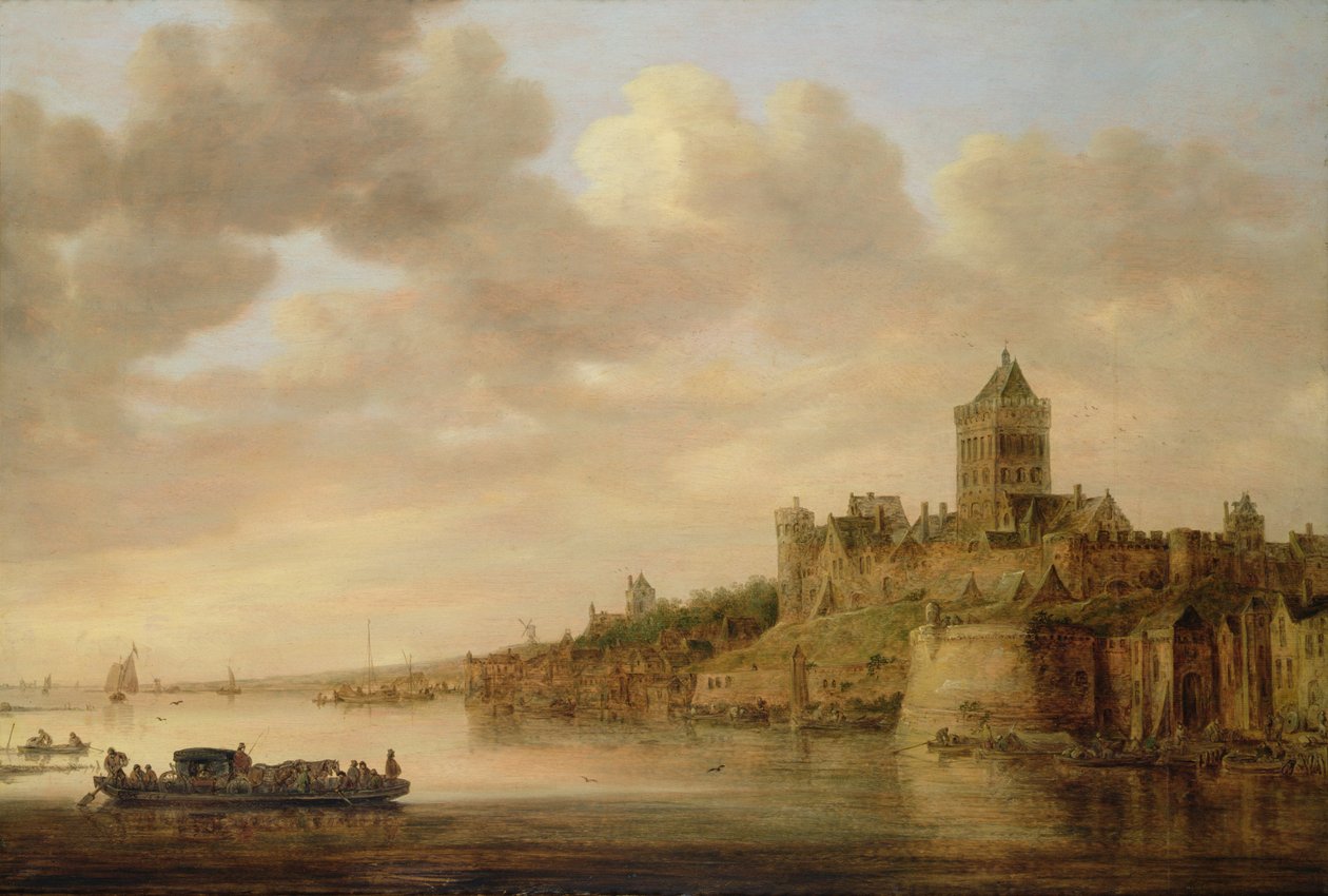 Der Valkhof in Nijmegen, 1650 von Aelbert Cuyp