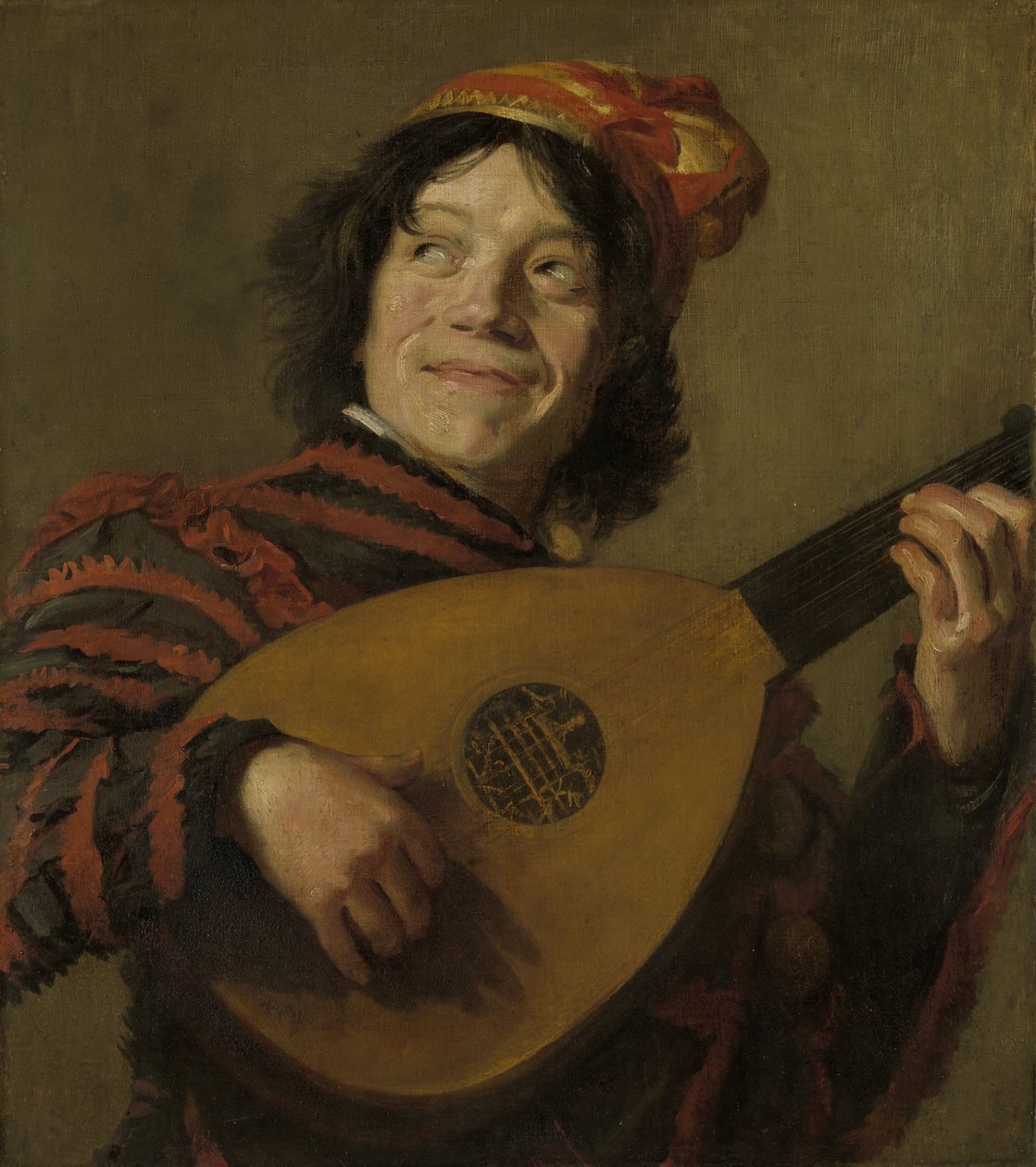 Der Lautenspieler von After Frans Hals