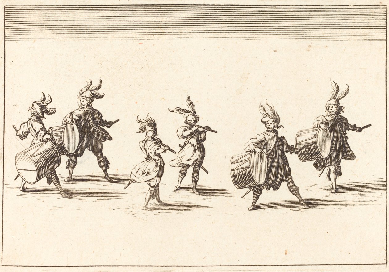 Einzug von M. de Macey von After Jacques Callot