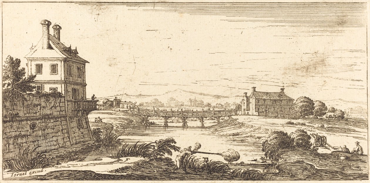 Landschaft von After Jacques Callot