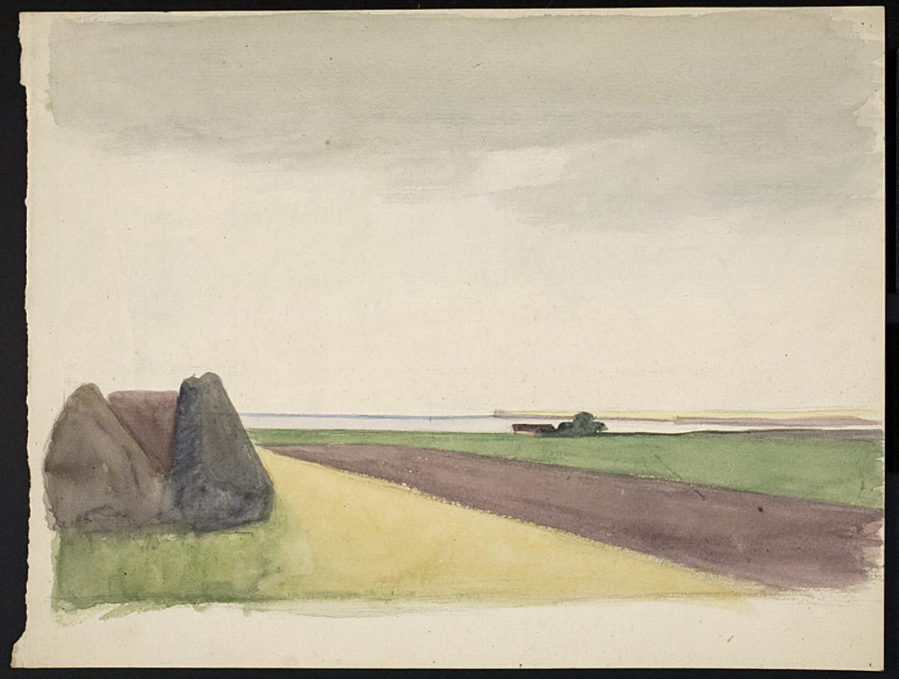Landschaft von Agnes Slott Møller