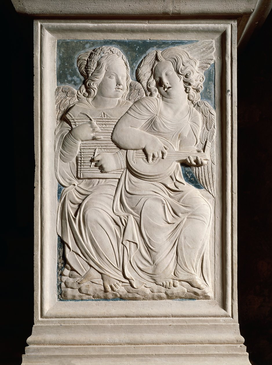 Musizierende Engel von Agostino di Duccio