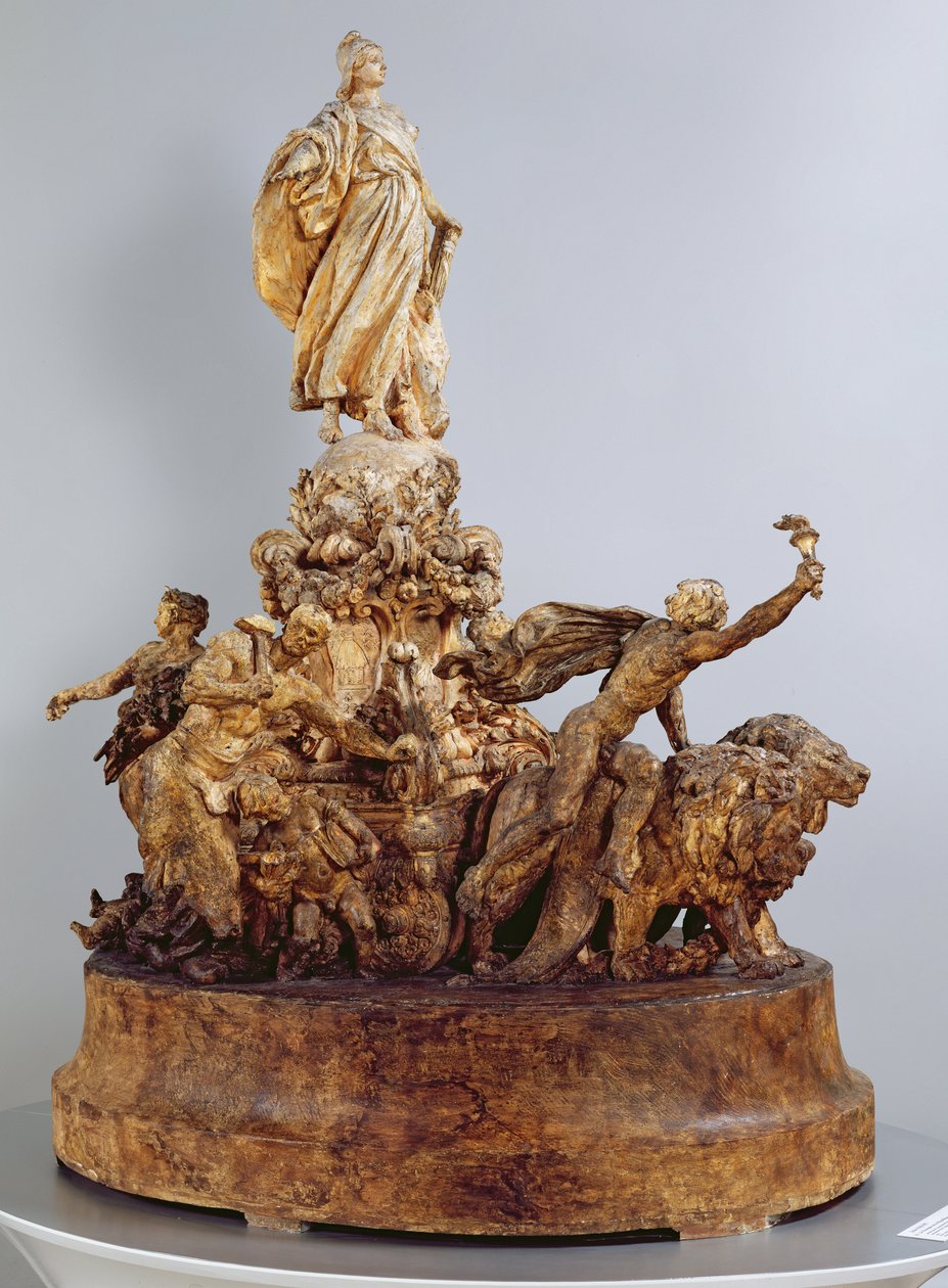 Studie für Der Triumph der Republik (Gips) von Aime Jules Dalou