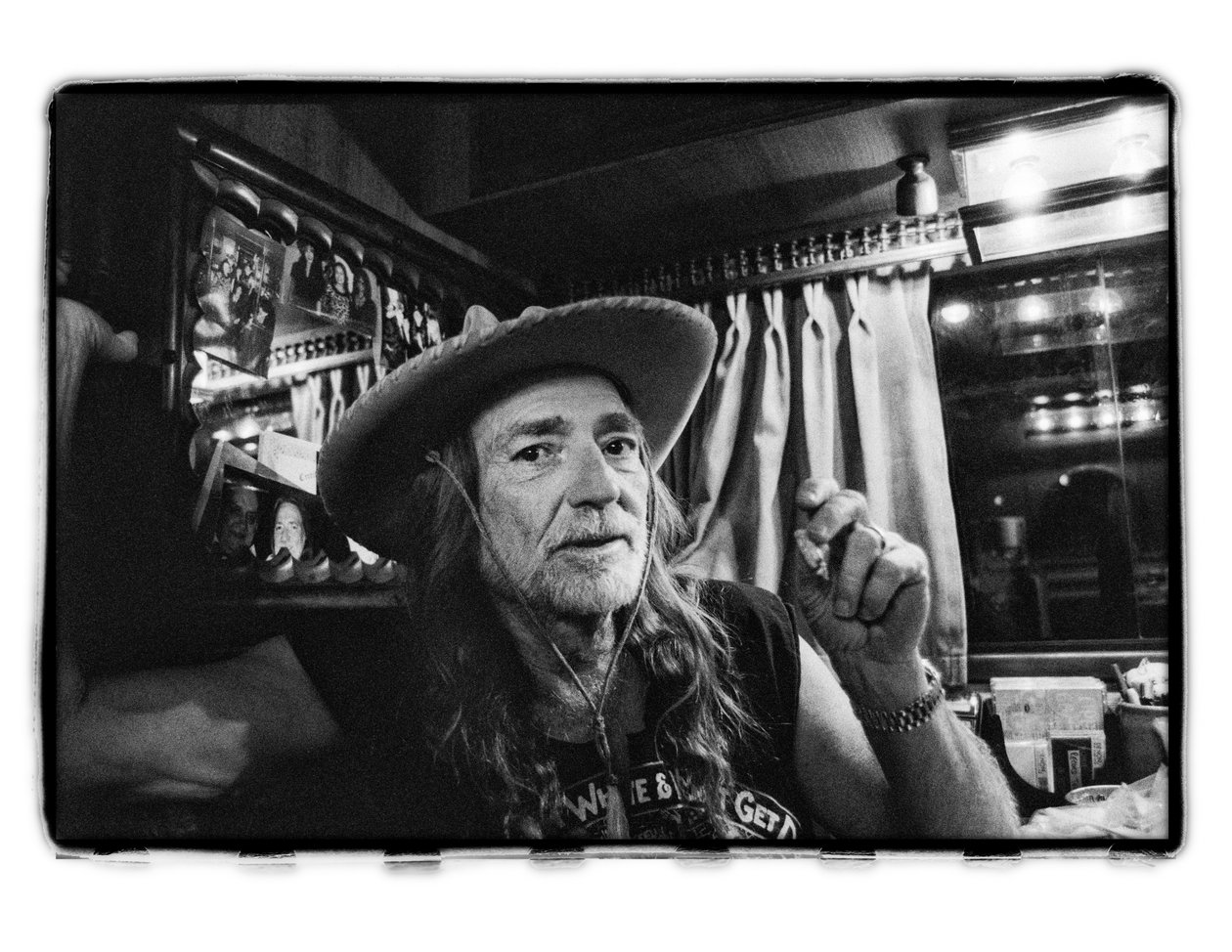 Willie Nelson - Austin, Texas, 2007 von Alan Messer