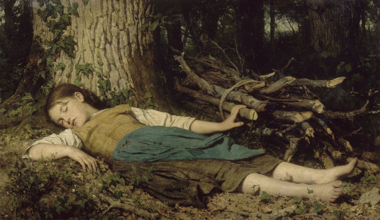 Im Wald von Albert Anker
