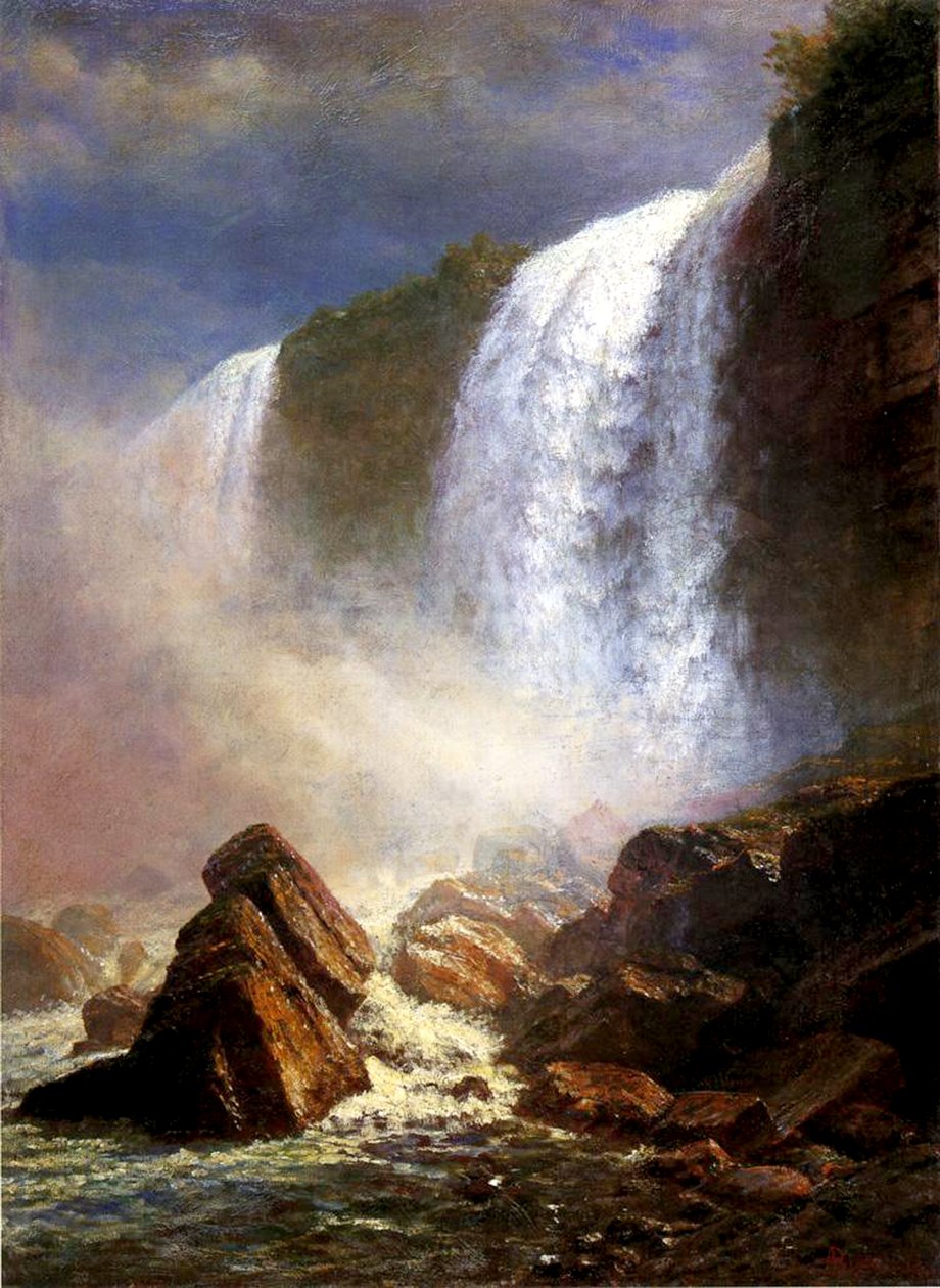 Die Niagarafälle von Albert Bierstadt