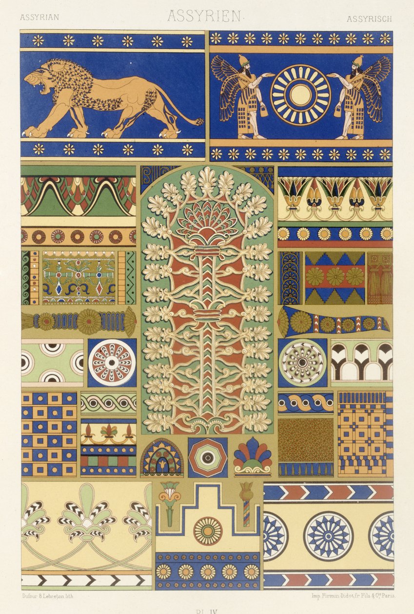 Assyrischer Stil, Tafel XVII aus 