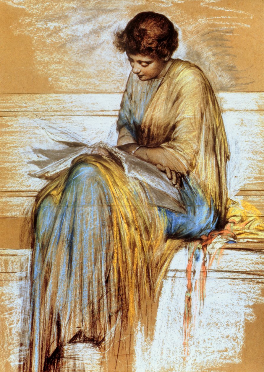 Studie einer weiblichen Figur von Albert Joseph Moore