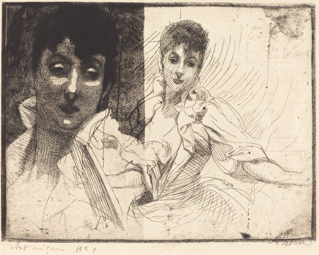 Madeleine Lemaire von Albert Besnard