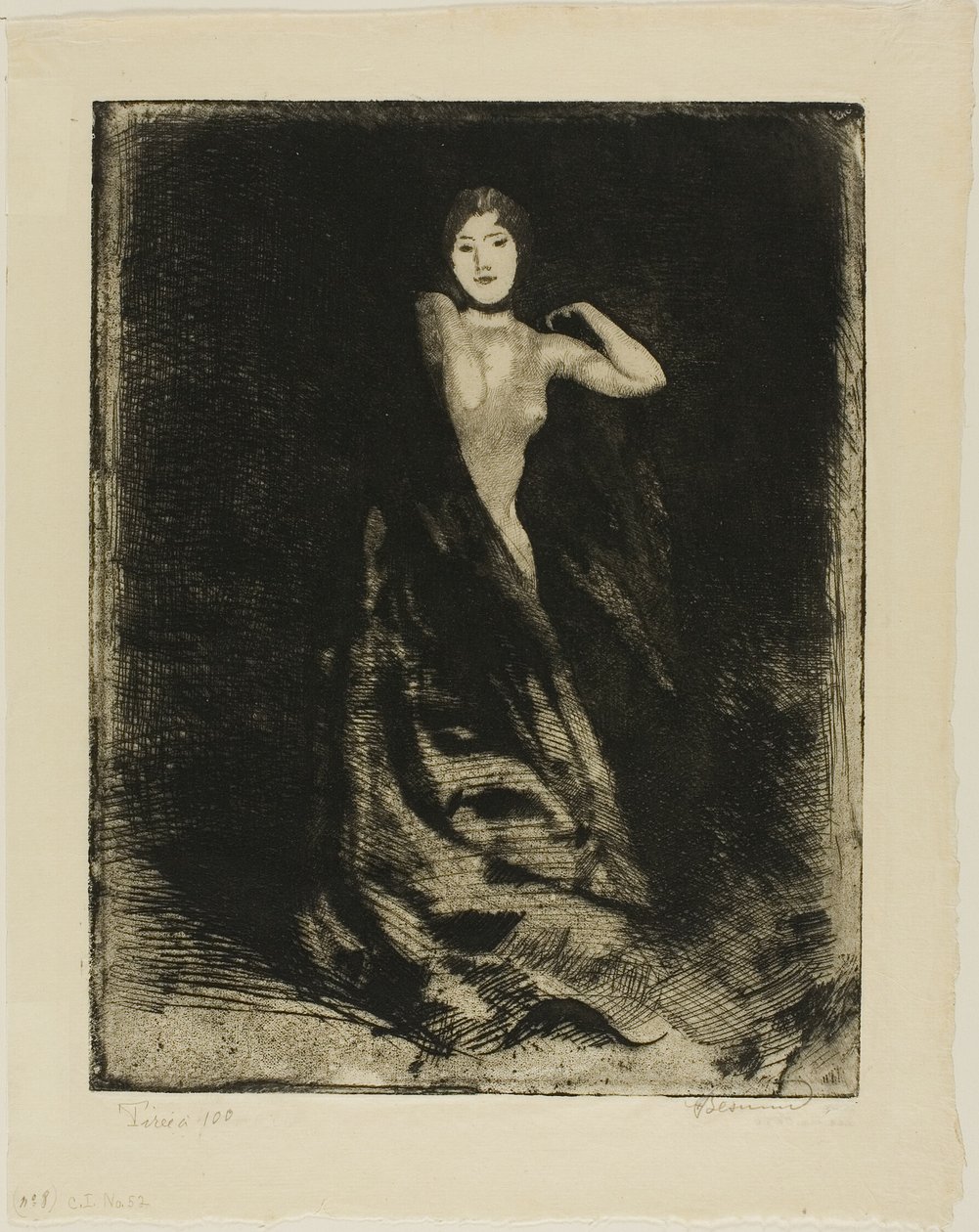Frau, Frontispiz aus Frau von Albert Besnard