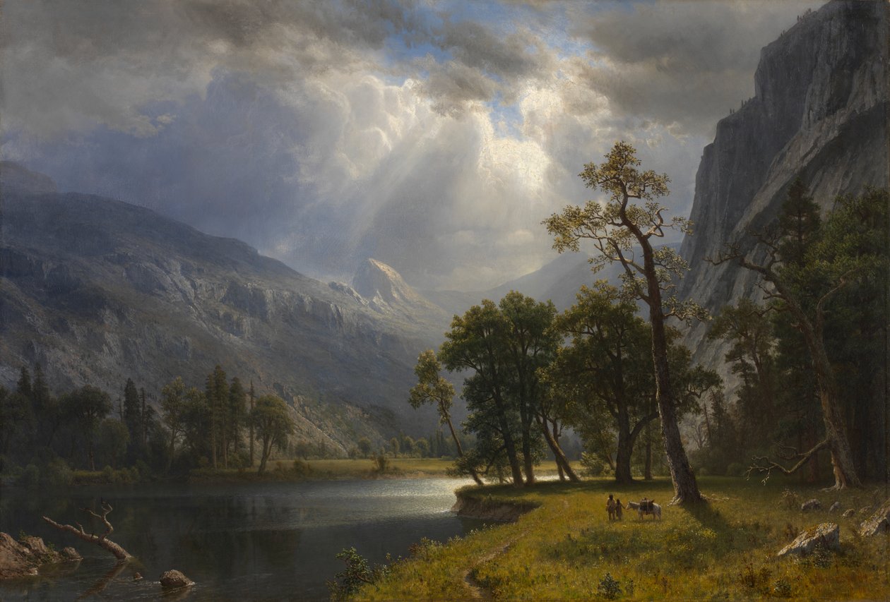 Mount Starr King, Yosemite von Albert Bierstadt