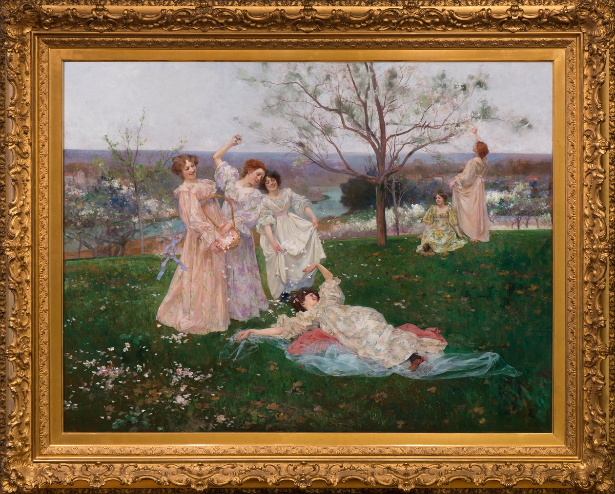 Frühlingsblumen, um 1897 von Albert Emile Artigue