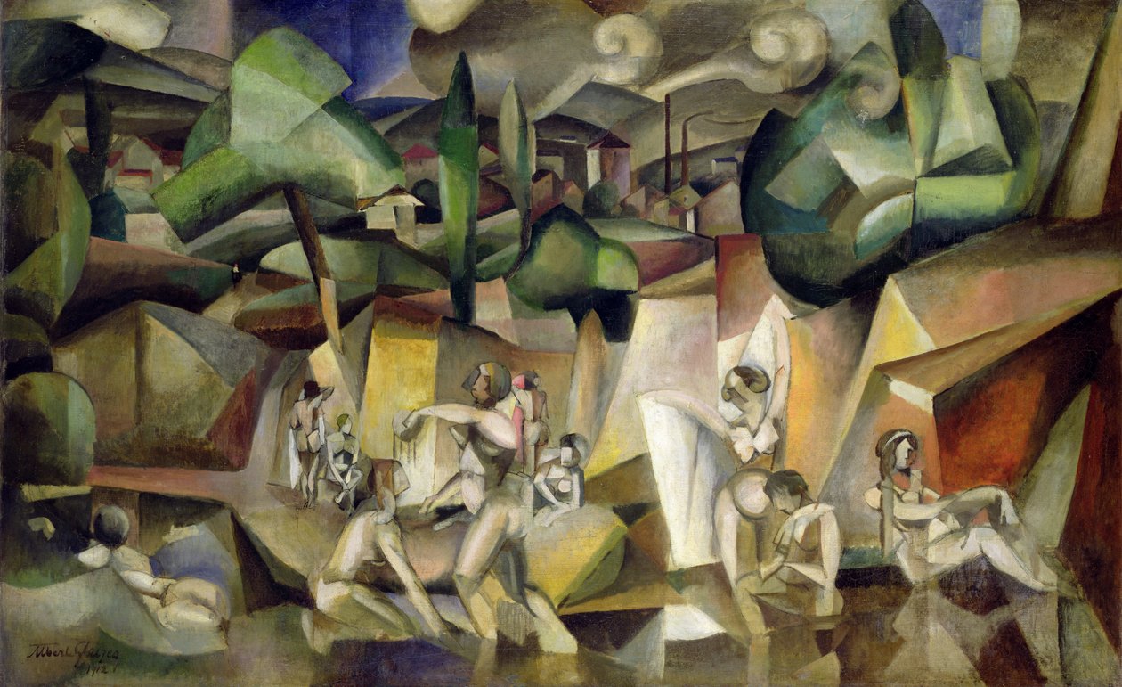 Die Badenden von Albert Gleizes