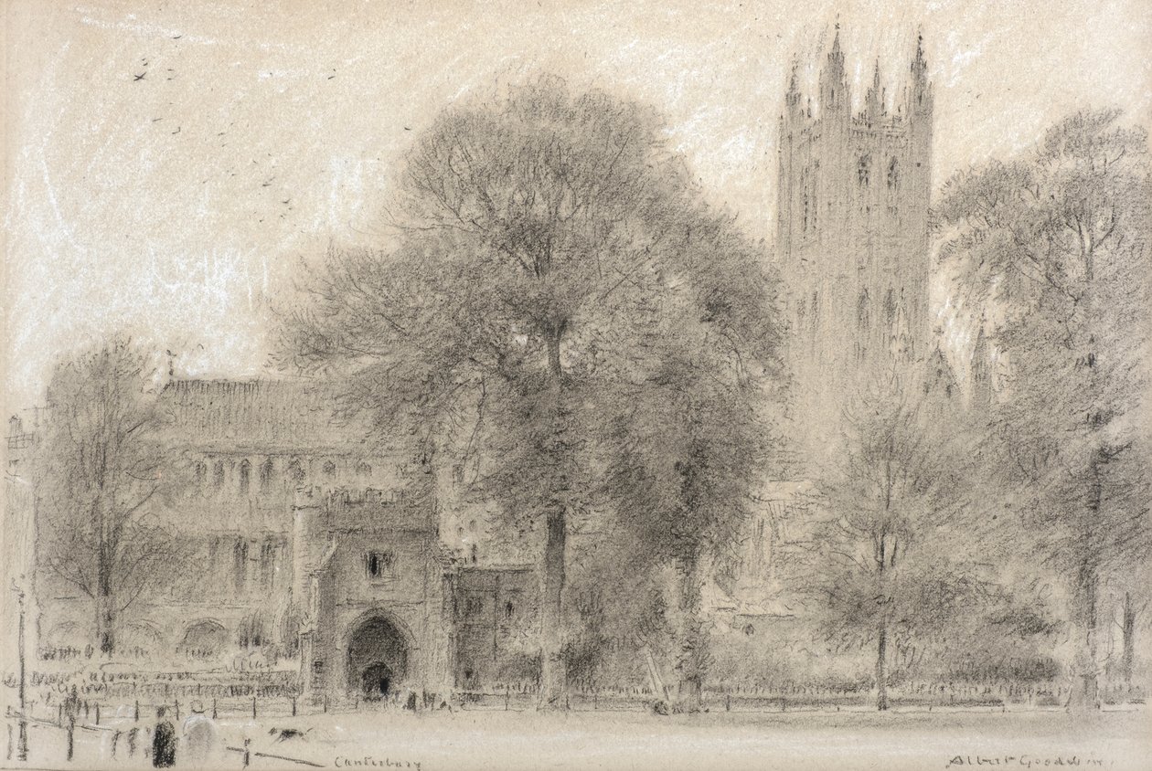 Canterbury von Albert Goodwin