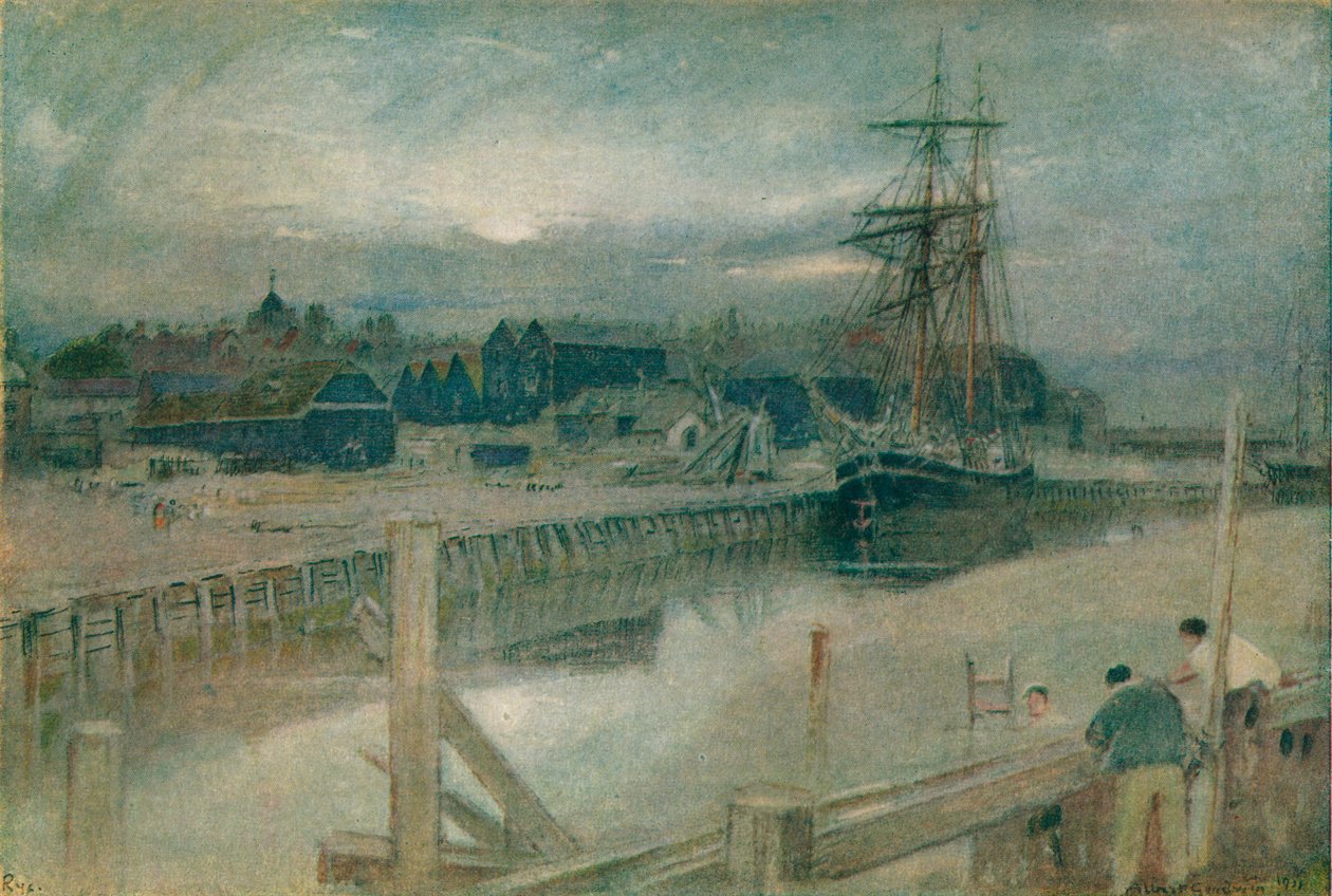 Roggen, 1911 von Albert Goodwin