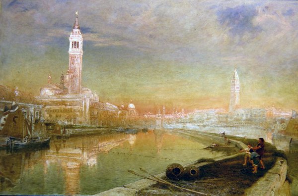 Venedig - Mittsommerdämmerung von Albert Goodwin